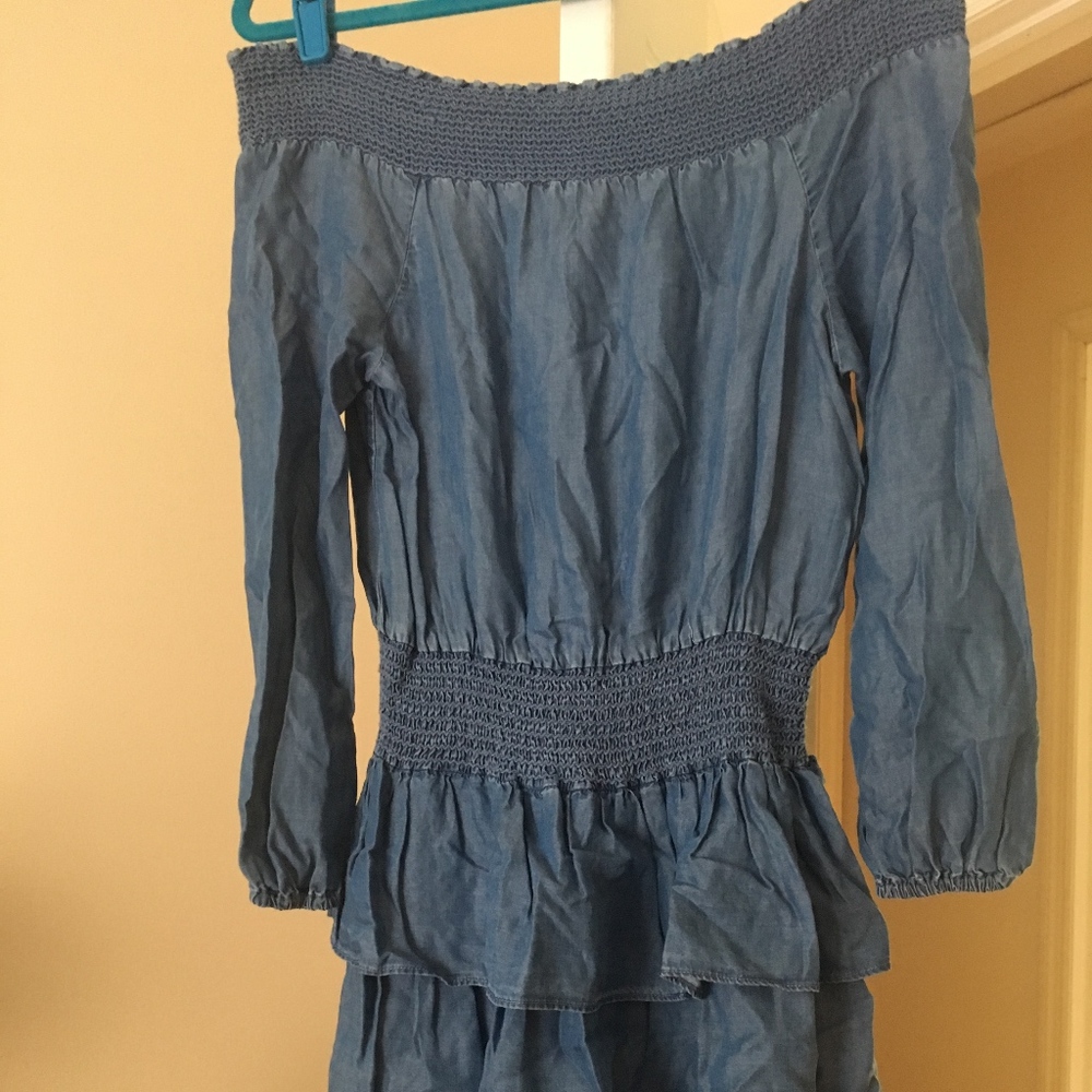 Michael Kors Womens Dress- Blue Jean